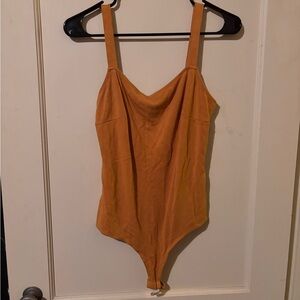 Women's Orange Bodysuit
